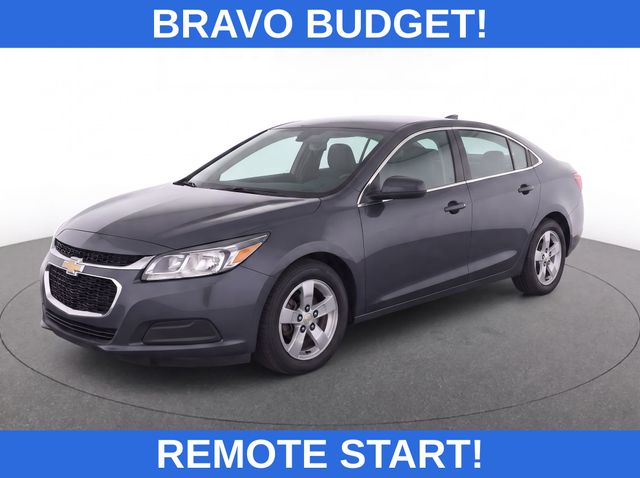 Ashen Gray Metallic 2015 Chevrolet Malibu Sedan Front-Wheel Drive 6-Speed Automatic Overdrive