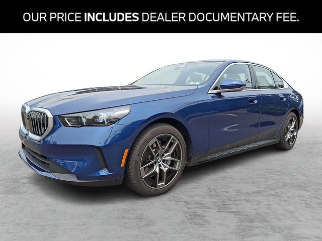 Phytonic Blue Metallic 2026 BMW 5 Series Sedan All-Wheel Drive 8-Speed Automatic