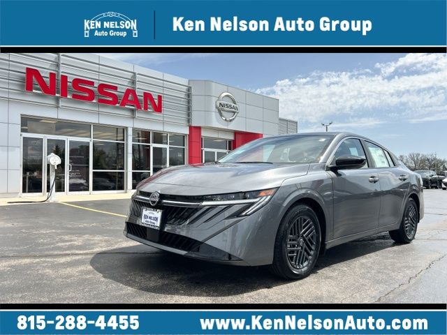 Gray (Gun Metallic) 2026 Nissan Sentra Sedan Front-Wheel Drive Continuously Variable Transmission