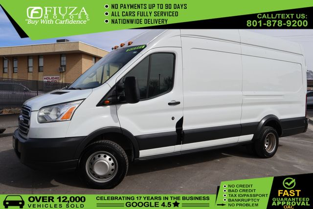 2016 Ford Transit Cargo 350 HD 3dr LWB High Roof Extended DRW with Sliding Passenger Side Door and 9950 Lb. GVWR