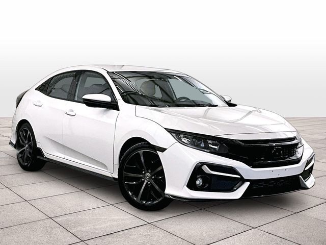 2021 Honda Civic Sport White at Bob Ruth Ford