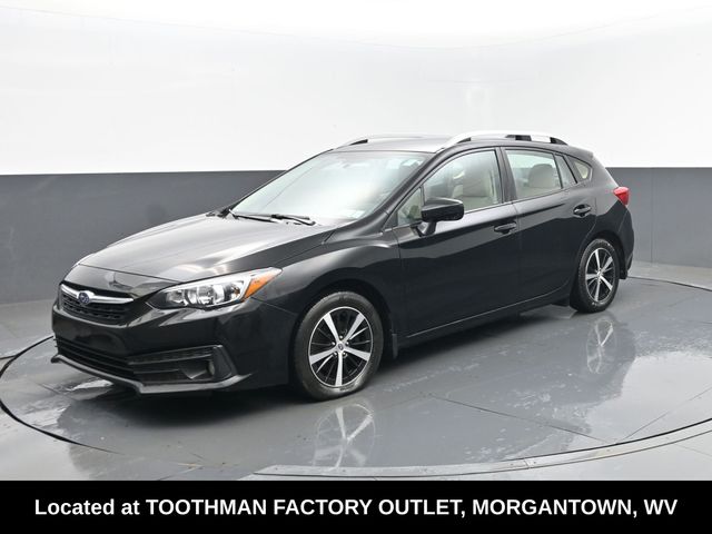 Crystal Black Silica 2023 Subaru Impreza Premium Wagon AWD Wagon All-Wheel Drive Continuously Variable Transmission
