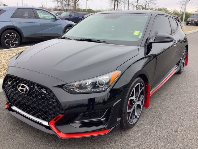 Ultra Black Pearl 2020 Hyundai Veloster N FWD Coupe Front-Wheel Drive 6-Speed Manual
