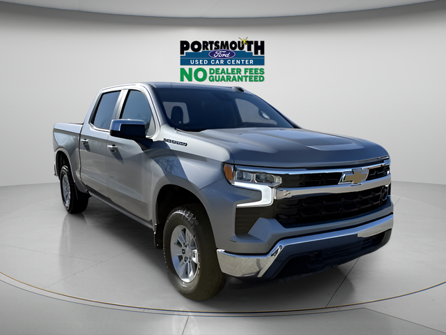 Gray 2025 Chevrolet Silverado 1500 LT Crew Cab 4WD Pickup Truck Four-Wheel Drive Automatic