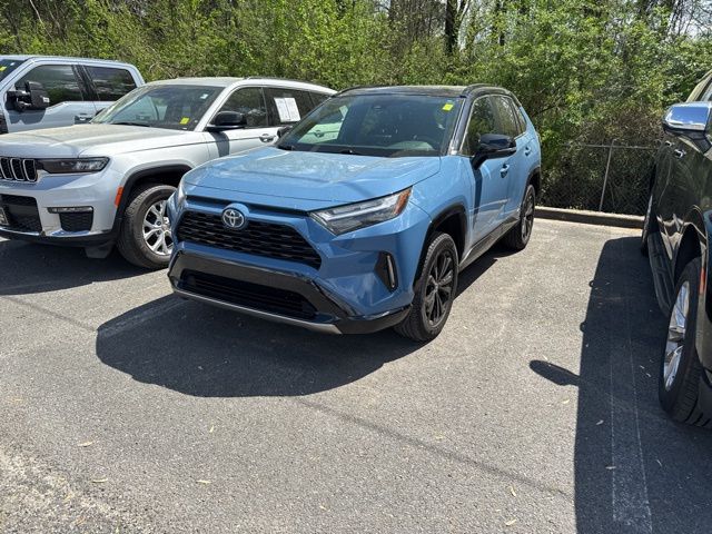 Midnight Black Metallic 2023 Toyota RAV4 Hybrid XSE AWD SUV / Crossover All-Wheel Drive Continuously Variable Transmission