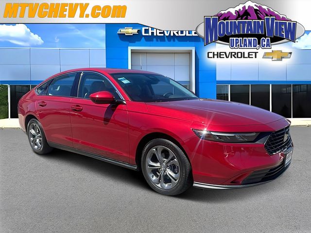 Radiant Red Metallic 2024 Honda Accord Sedan Front-Wheel Drive Continuously Variable Transmission