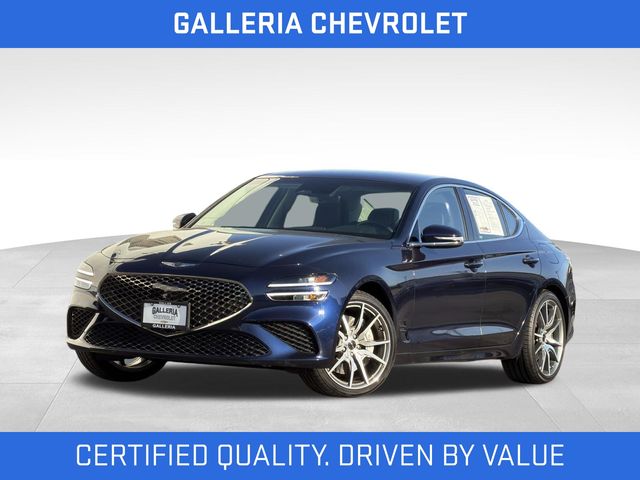 Capri Blue 2026 Genesis G70 Sedan Rear-Wheel Drive 8-Speed Automatic