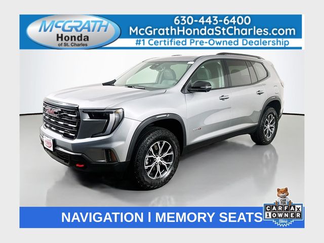 Sterling Metallic 2024 GMC Acadia SUV / Crossover Four-Wheel Drive 8-Speed Automatic
