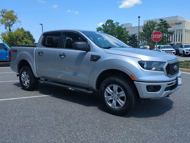 Ingot Silver 2019 Ford Ranger Pickup Truck Four-Wheel Drive Automatic