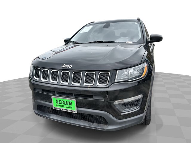 Diamond Black Crystal Pearlcoat 2020 Jeep Compass Sport 4WD SUV / Crossover Four-Wheel Drive 9-Speed Automatic