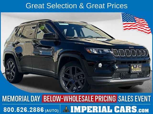 Diamond Black Crystal Pearlcoat 2026 Jeep Compass Limited 4WD SUV / Crossover Four-Wheel Drive 8-Speed Automatic