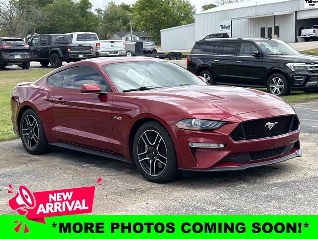 Ruby Red 2018 Ford Mustang GT Premium Coupe RWD Coupe Rear-Wheel Drive Automatic
