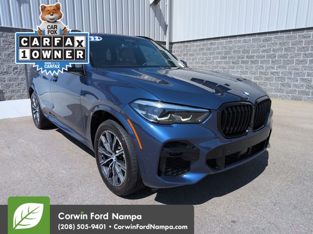 Phytonic Blue Metallic 2022 BMW X5 SUV / Crossover All-Wheel Drive 8-Speed Automatic