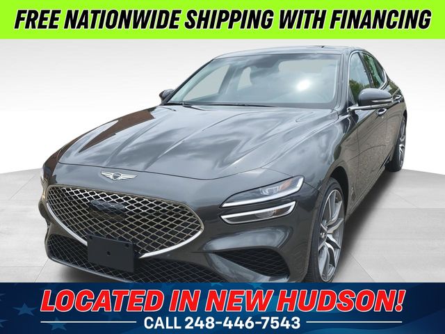 Makalu Gray 2025 Genesis G70 Sedan Rear-Wheel Drive 8-Speed Automatic