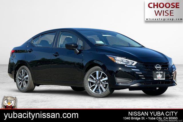 Gray 2025 Nissan Versa Sedan Front-Wheel Drive Continuously Variable Transmission