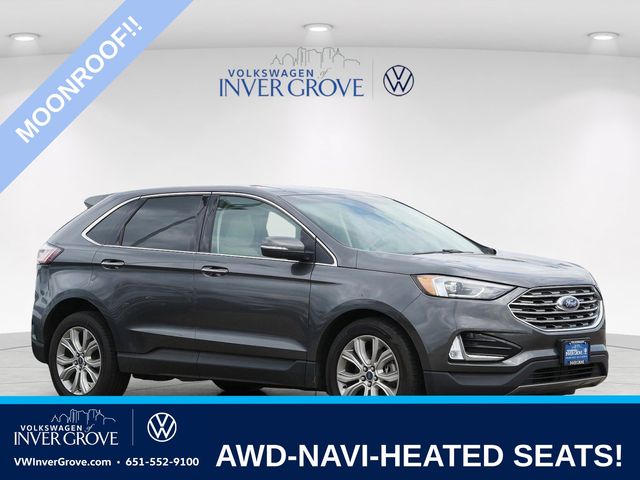Gray (Magnetic) 2019 Ford Edge SUV / Crossover All-Wheel Drive 8-Speed Automatic