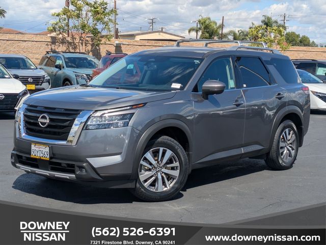 Gray (Gun Metallic) 2022 Nissan Pathfinder SL FWD SUV / Crossover Front-Wheel Drive 9-Speed Automatic