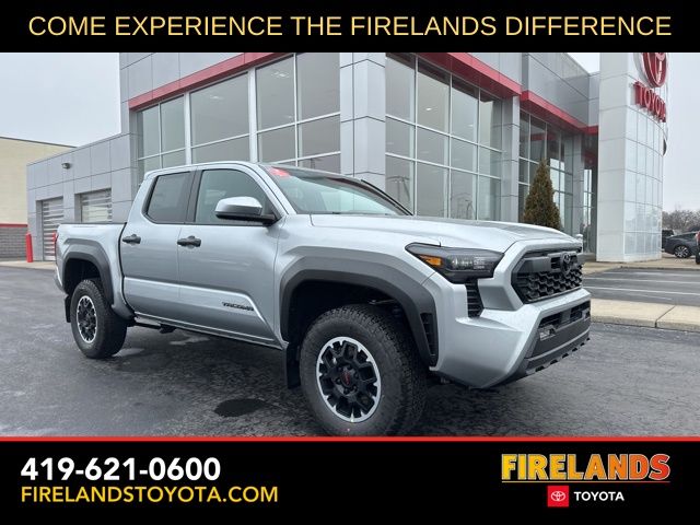 Celestial Silver Metallic 2026 Toyota Tacoma Pickup Truck Four-Wheel Drive 8-Speed Automatic