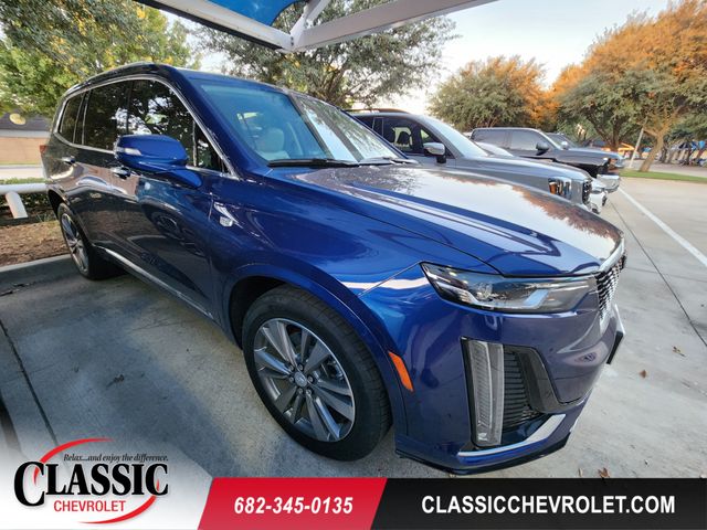 Opulent Blue Metallic 2025 Cadillac XT6 SUV / Crossover Front-Wheel Drive 9-Speed Automatic