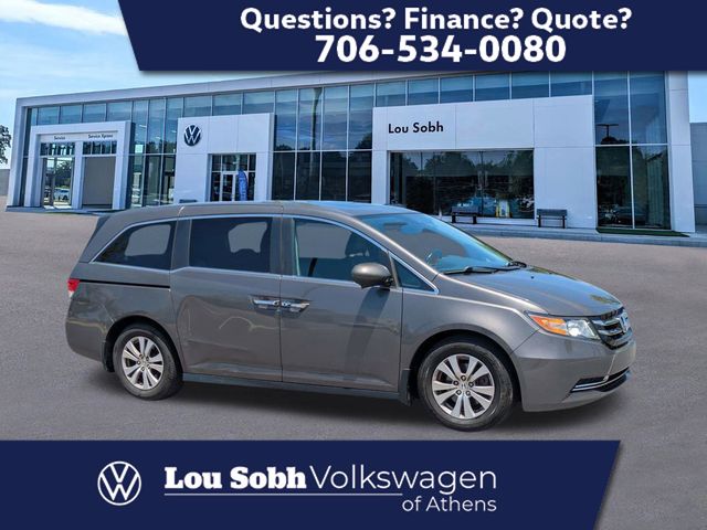 Smoky Topaz Metallic 2016 Honda Odyssey Minivan Front-Wheel Drive 6-Speed Automatic