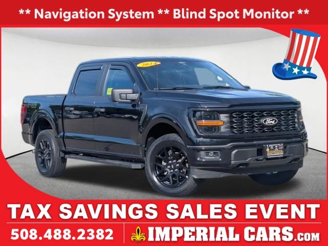 Agate Black Metallic 2024 Ford F-150 Pickup Truck Four-Wheel Drive Automatic