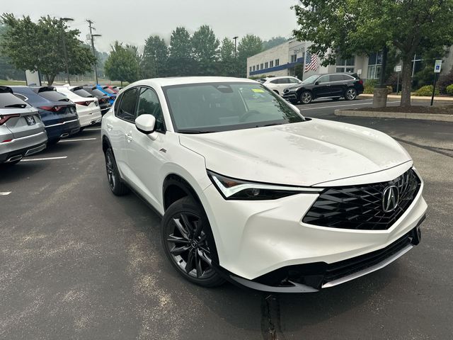 2026 Acura ADX A-Spec Package Silver at Spitzer Acura