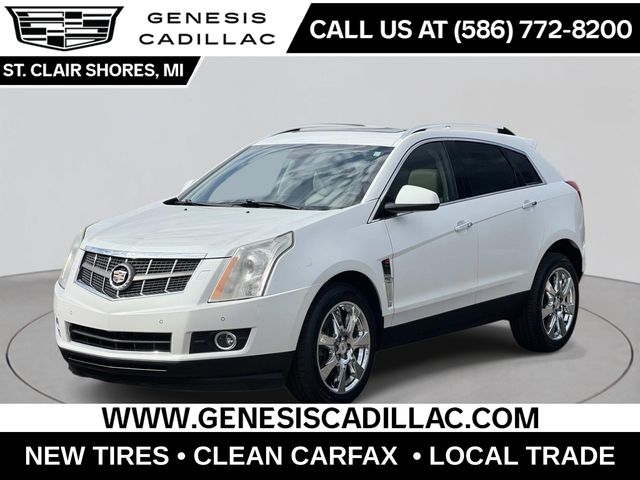 Gray (Platinum Ice Tricoat) 2012 Cadillac SRX SUV / Crossover Front-Wheel Drive 6-Speed Automatic