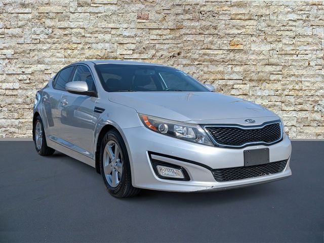 Bright Silver 2015 Kia Optima Sedan Front-Wheel Drive 6-Speed Automatic
