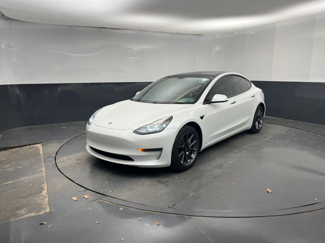 2021 Pearl White Multi-Coat Tesla Model 3 Standard Range Plus RWD Sedan