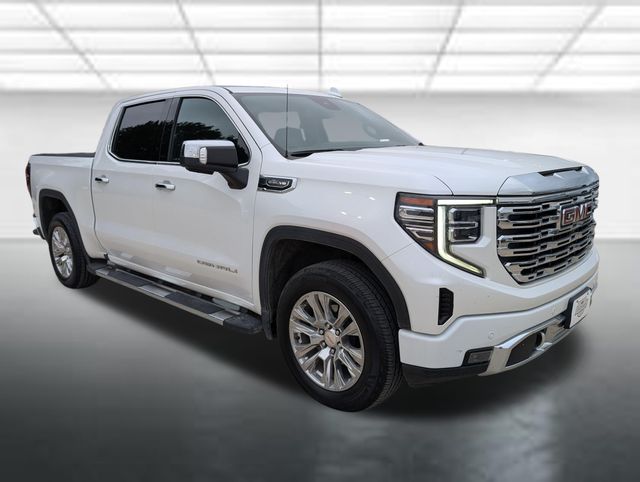 White Frost Tricoat 2023 GMC Sierra 1500 Pickup Truck Four-Wheel Drive Automatic