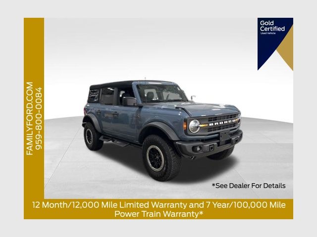 Blue (Azure Gray Metallic) 2024 Ford Bronco Black Diamond 4-Door 4WD SUV / Crossover Four-Wheel Drive Automatic