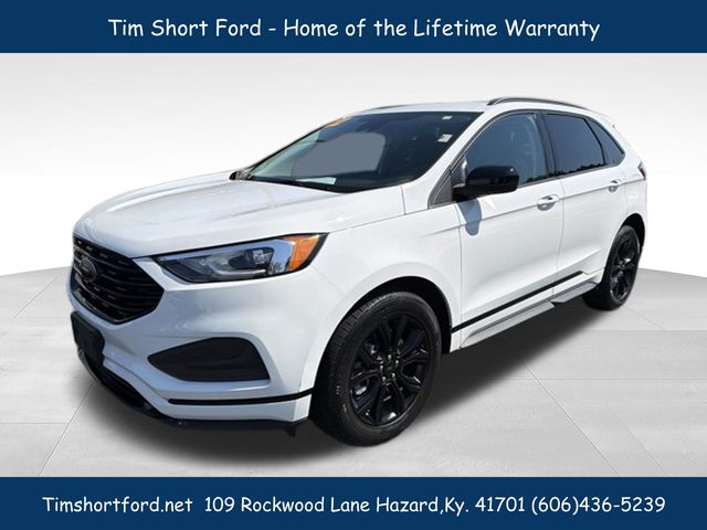 Oxford White 2022 Ford Edge SUV / Crossover All-Wheel Drive 8-Speed Automatic