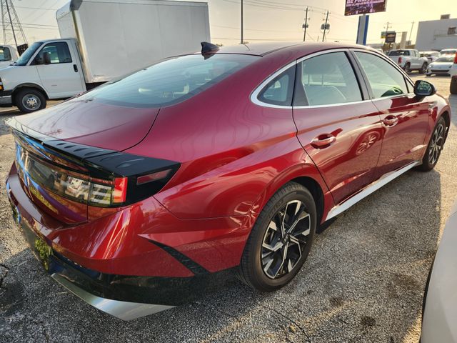 2025 Hyundai Sonata SEL Red at Victoria Chrysler Dodge Jeep Ram