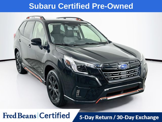 Crystal Black Silica 2024 Subaru Forester SUV / Crossover All-Wheel Drive Continuously Variable Transmission