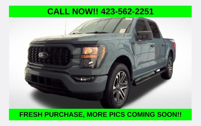 Area 51 Blue 2023 Ford F-150 Pickup Truck Four-Wheel Drive Automatic