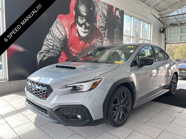 Ice Silver Metallic 2025 Subaru WRX tS AWD Sedan All-Wheel Drive 6-Speed Manual