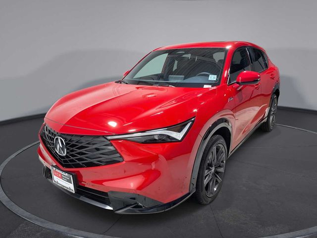 Red 2025 Acura ADX SH-AWD with A-SPEC Package SUV / Crossover All-Wheel Drive Continuously Variable Transmission