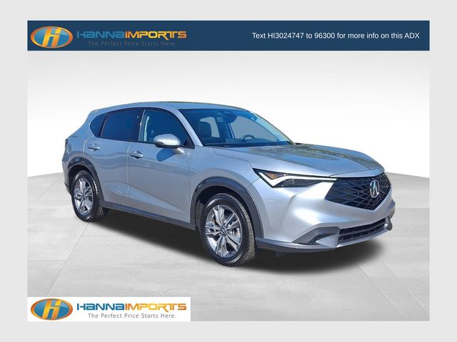 Silver 2025 Acura ADX SUV / Crossover Front-Wheel Drive Continuously Variable Transmission