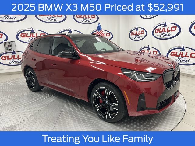 Vegas Red Metallic 2025 BMW X3 SUV / Crossover All-Wheel Drive 8-Speed Automatic