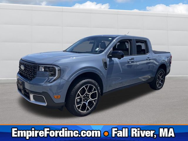 Blue (Azure Gray Metallic) 2025 Ford Maverick Pickup Truck All-Wheel Drive 8-Speed Automatic