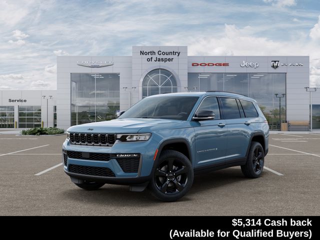 Gray (Steel Blue) 2026 Jeep Grand Cherokee L SUV / Crossover Four-Wheel Drive 8-Speed Automatic
