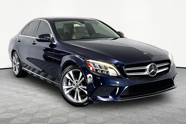 Blue 2020 Mercedes-Benz C-Class Sedan Rear-Wheel Drive 9-Speed Automatic