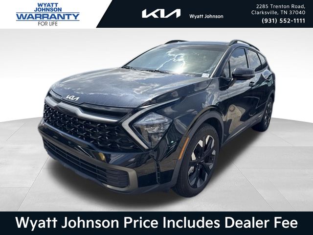 Ebony Black 2023 Kia Sportage SUV / Crossover All-Wheel Drive 8-Speed Automatic