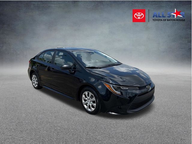 Midnight Black Metallic 2023 Toyota Corolla Sedan Front-Wheel Drive Continuously Variable Transmission