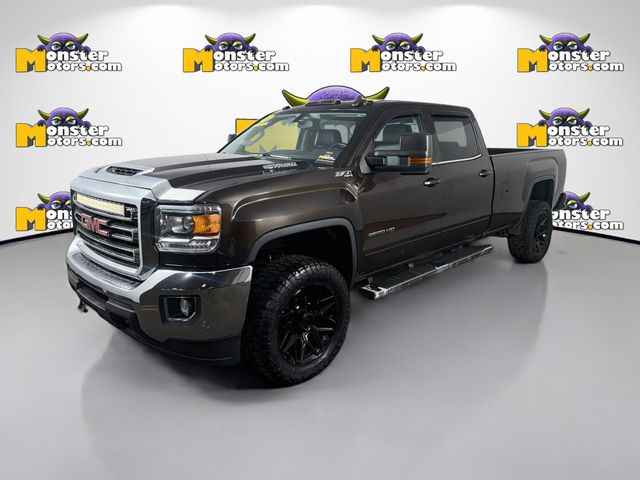 Brown 2018 GMC Sierra 2500HD Pickup Truck Four-Wheel Drive 6-Speed Automatic