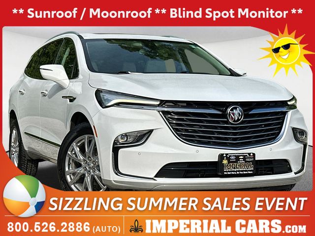 Summit White 2023 Buick Enclave SUV / Crossover Four-Wheel Drive 9-Speed Automatic
