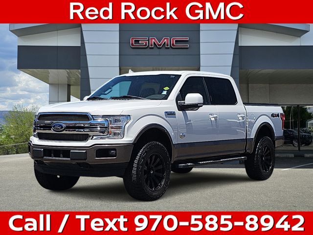 Stone Gray 2018 Ford F-150 Pickup Truck Four-Wheel Drive Automatic