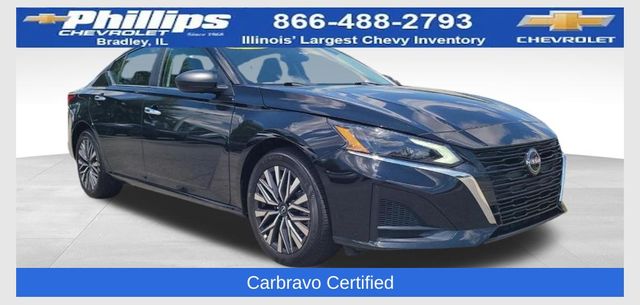 Super Black 2025 Nissan Altima Sedan Front-Wheel Drive Continuously Variable Transmission