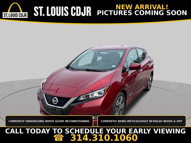 Red (Scarlet Ember) 2018 Nissan LEAF Hatchback Front-Wheel Drive Automatic