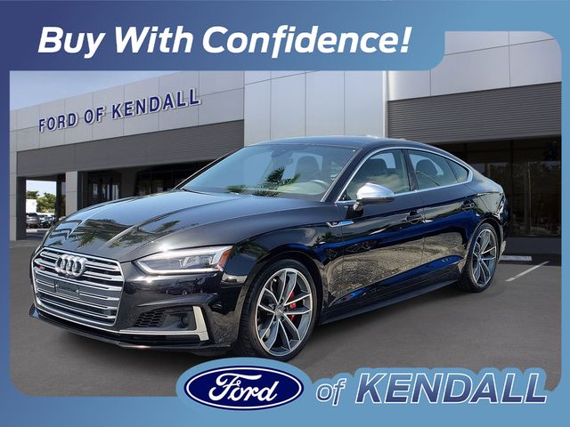 Mythos Black Metallic 2018 Audi S5 Sportback Sedan All-Wheel Drive 8-Speed Automatic